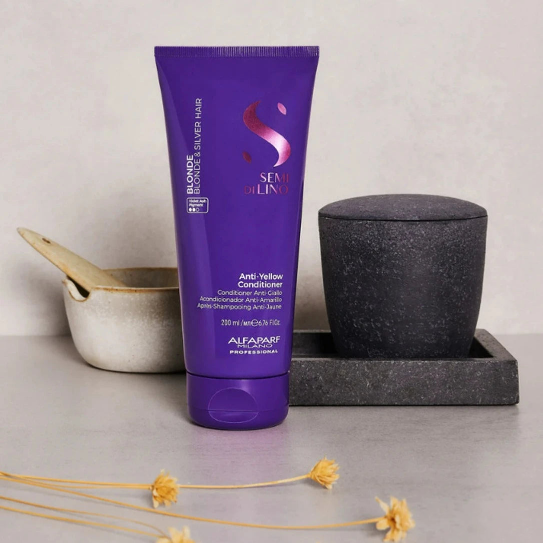 Alfaparf Semi Di Lino Anti-Yellow Blonde Conditioner 200ml