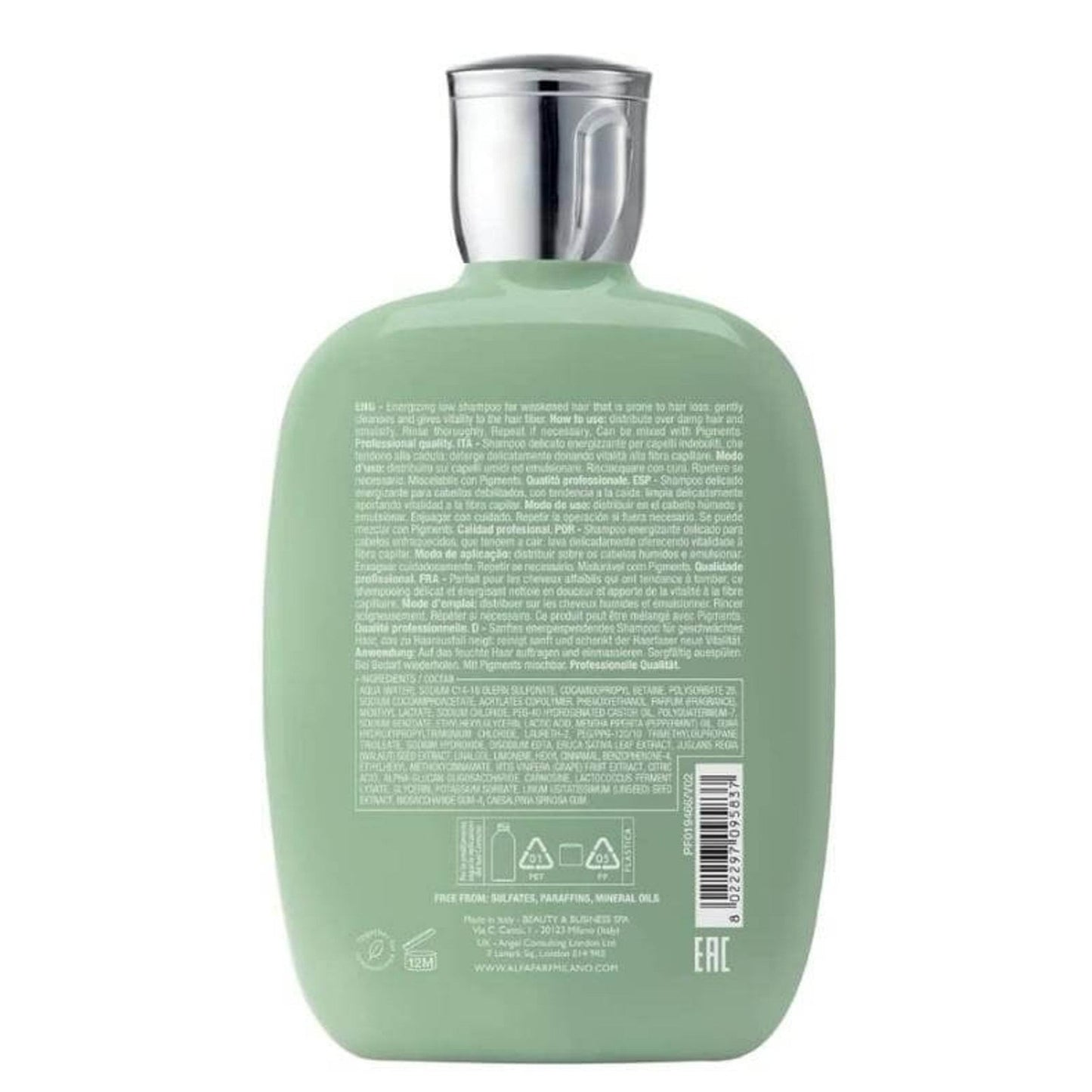 Alfaparf Semi Di Lino Scalp Energizing Low Shampoo 250ml